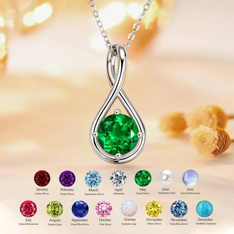 Designer Fashion Necklaces Pearl Birthstone Necklace