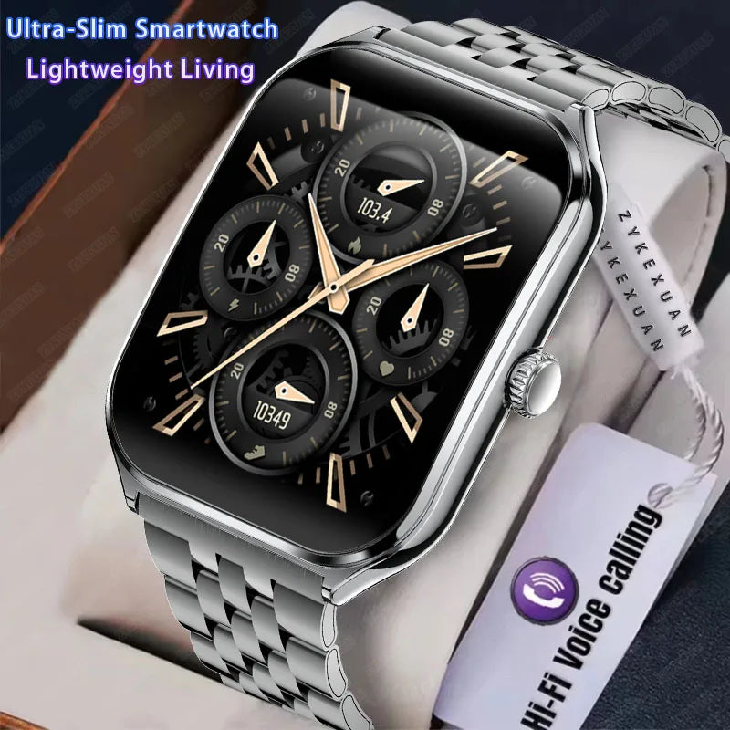 Mobile Watch Price Mens Thin Smart Watch Amoled Hd Display