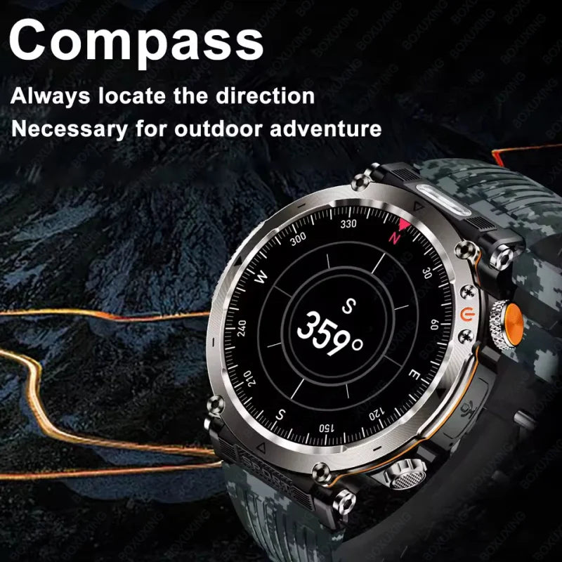 mobile watch price Mens Smart Watch 600mAh LED Flashlight