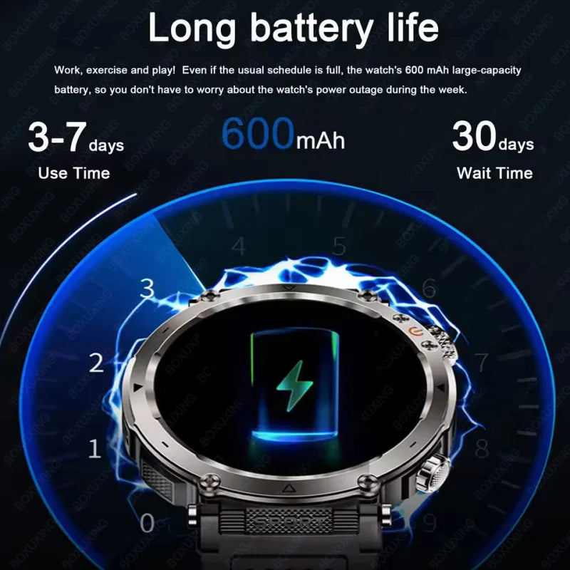 mobile watch price Mens Smart Watch 600mAh LED Flashlight