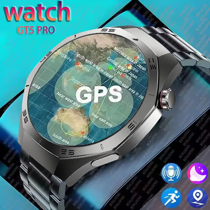 Mobile Watch Price GT5 Pro Smart Watch Heart rate Bluetooth