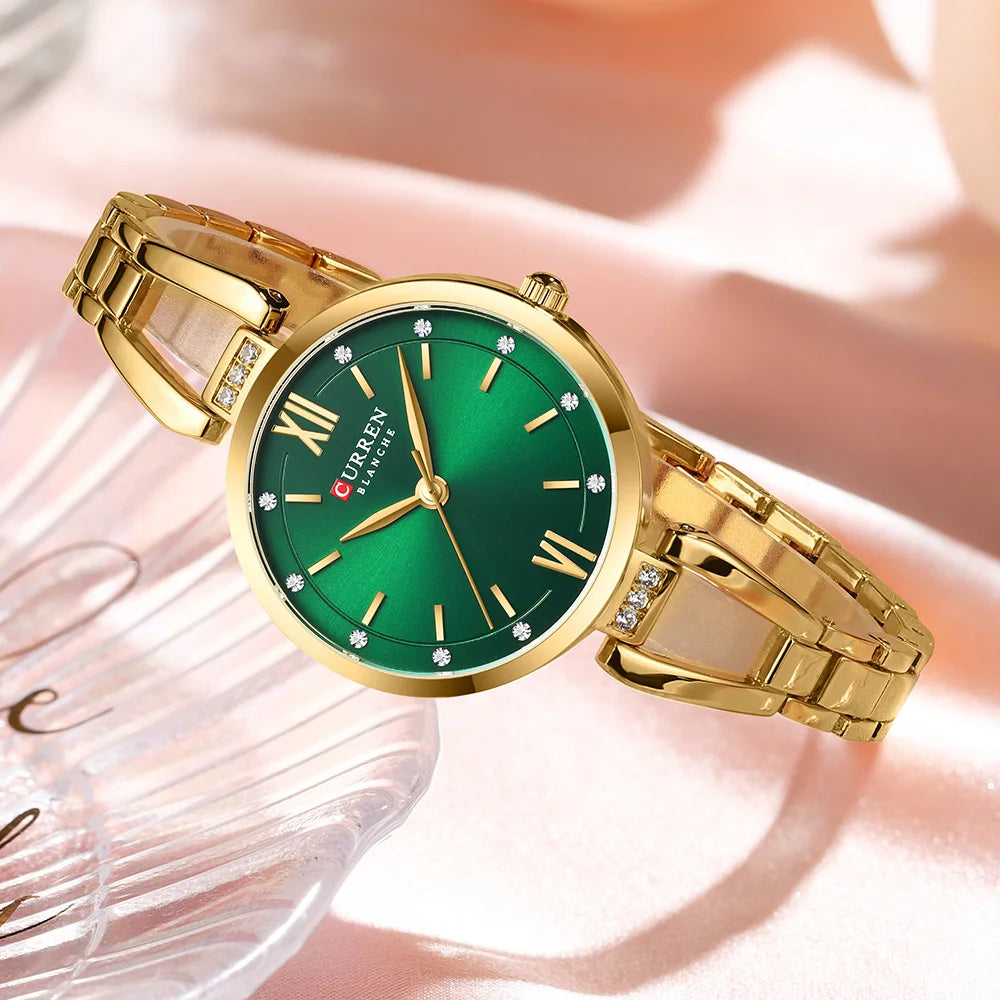 Womens Vintage Roman Scale Quartz Watch
