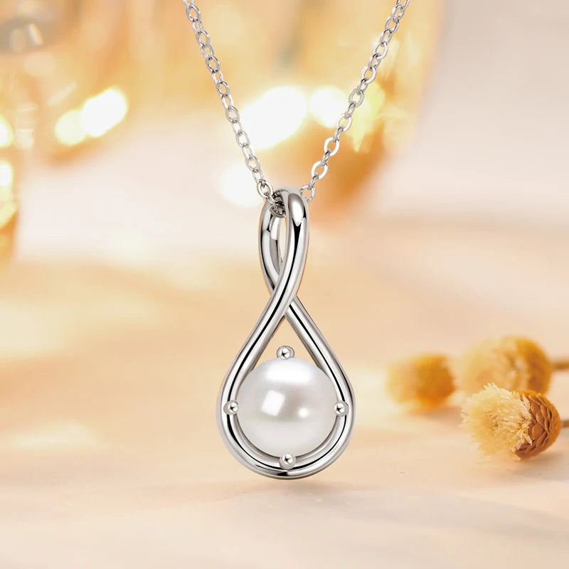 Designer Fashion Necklaces Pearl Birthstone Necklace