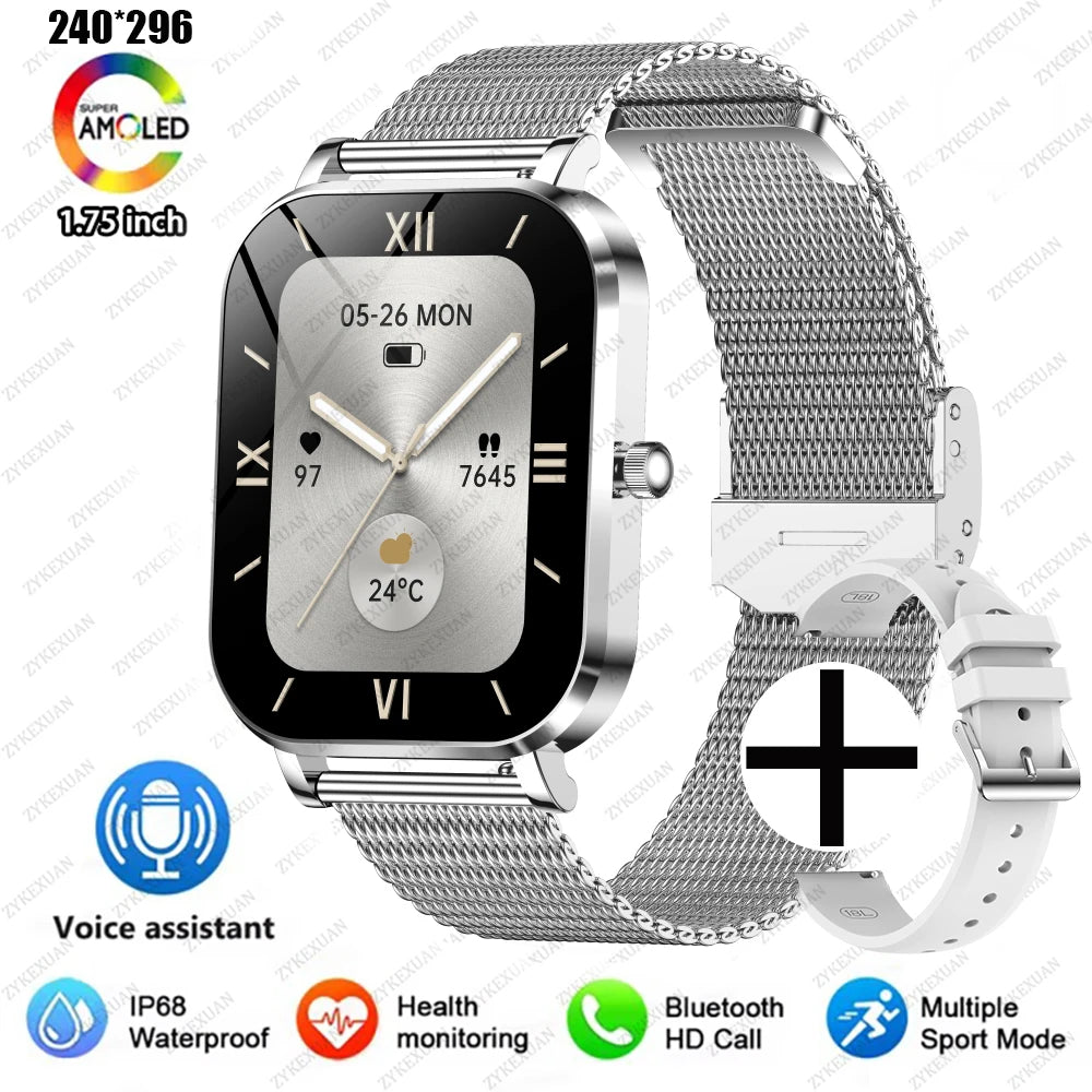 Mobile Watch Price Smart Watch AMOLED Screen Heart Rate