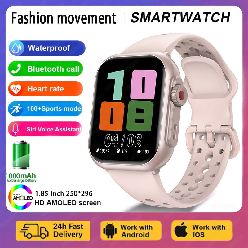 Mobile Watch Price Smart Watch HD AMOLED Bluetooth Call