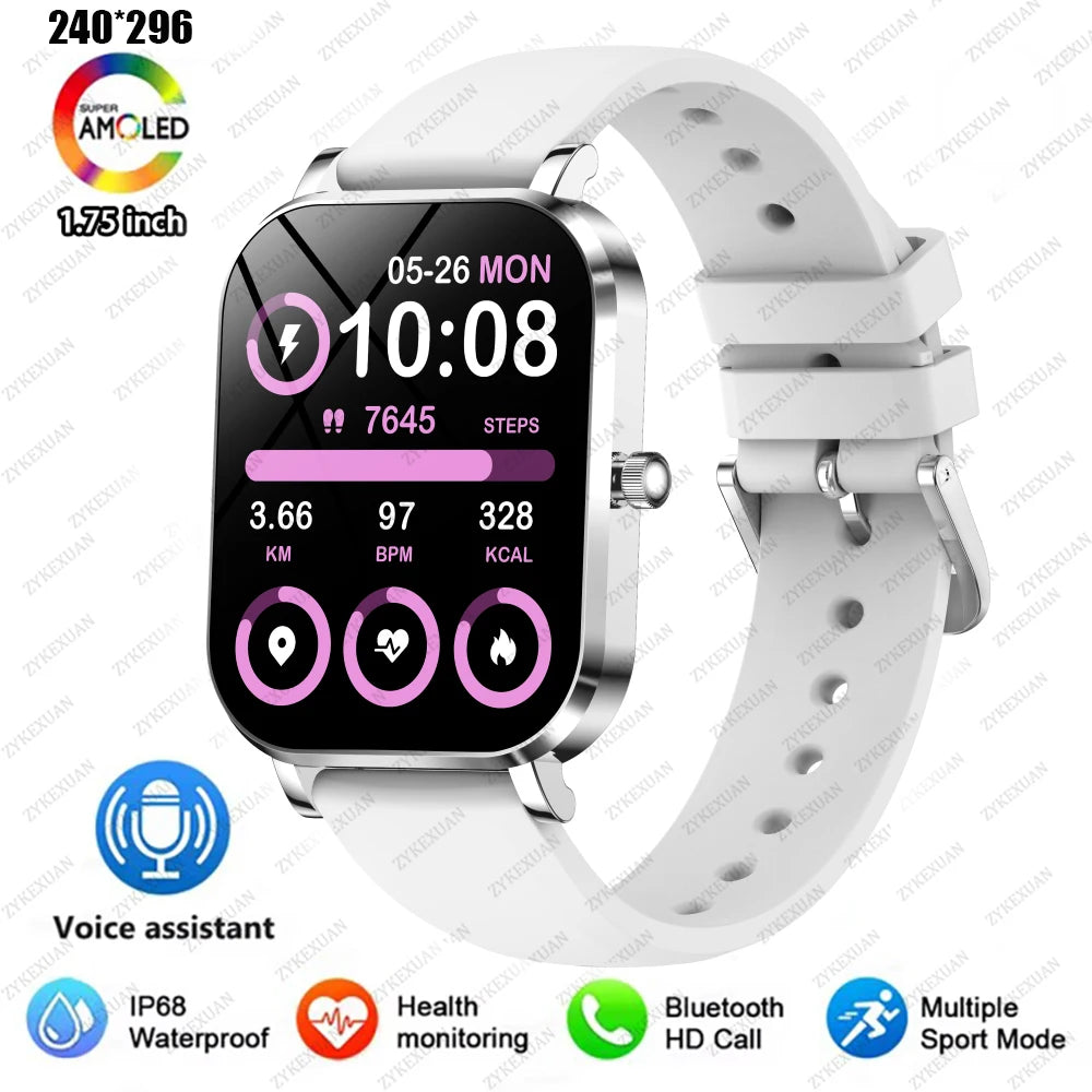 Mobile Watch Price Smart Watch AMOLED Screen Heart Rate