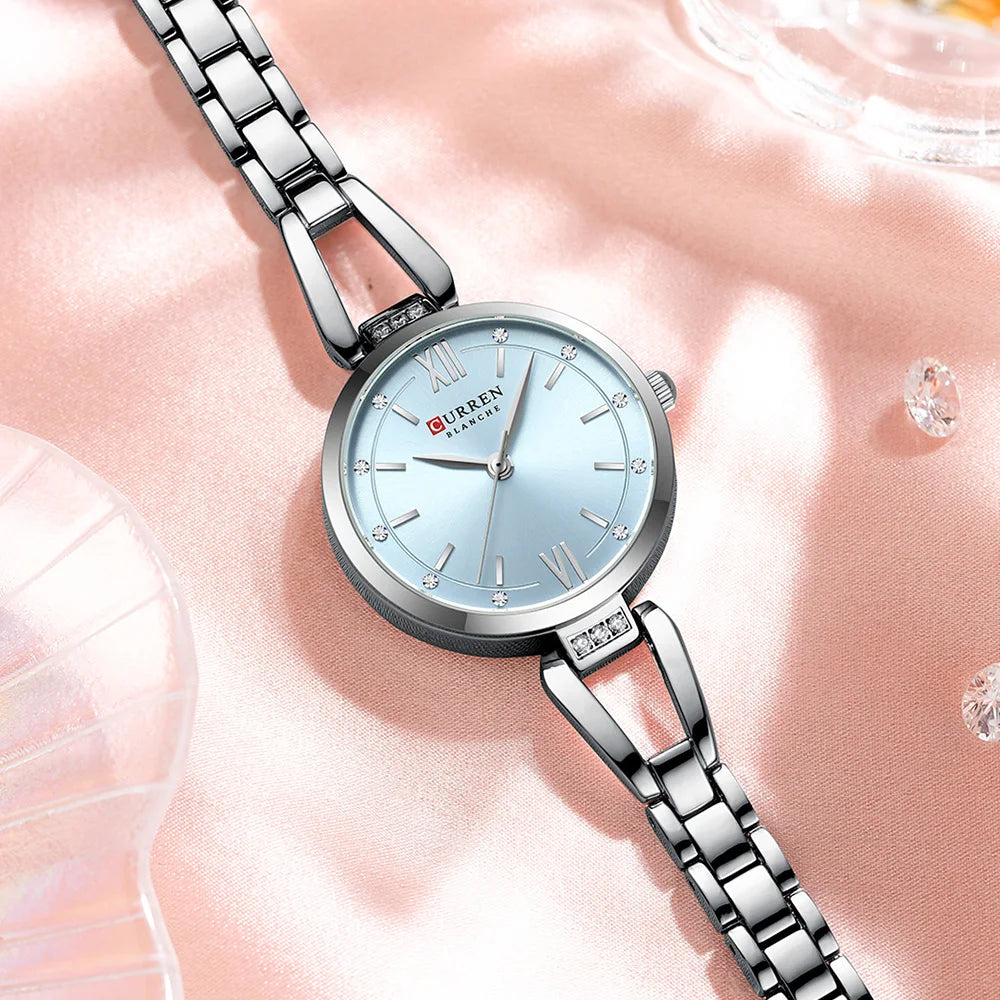 Womens Vintage Roman Scale Quartz Watch