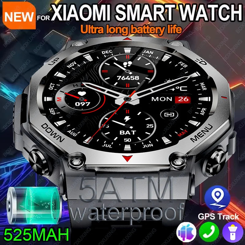 Mobile Watch Price Mens 5 ATM GPS, Heart Rate Smart Watch