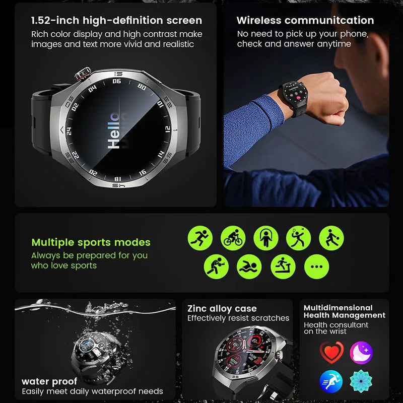 Mobile Watch Price GT5 Pro Smart Watch Heart rate Bluetooth