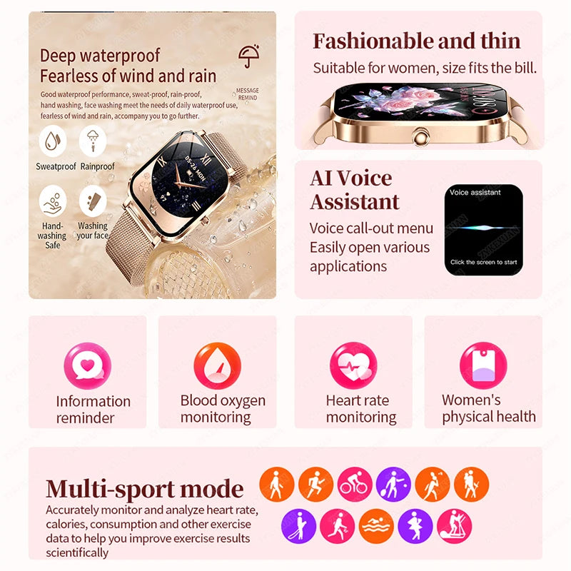 Mobile Watch Price Smart Watch AMOLED Screen Heart Rate