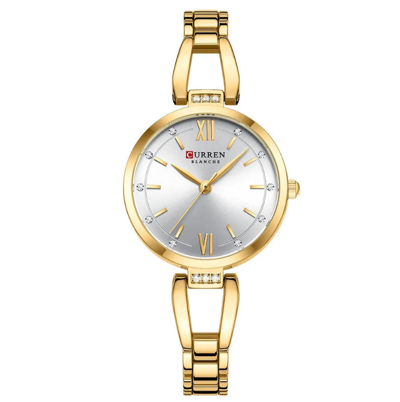 Womens Vintage Roman Scale Quartz Watch
