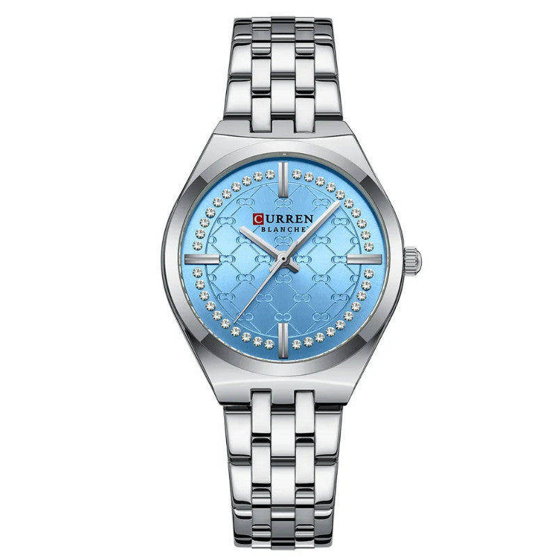 Women Stainless Steel Waterproof Quartz Watch