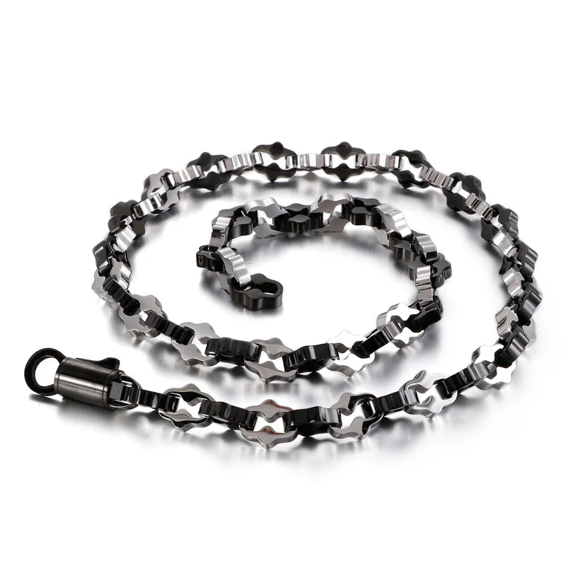 Man's Chain Link Fashion, Stainless Steel Necklace