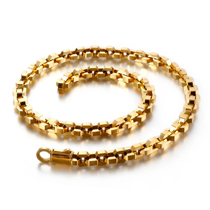 Man's Chain Link Fashion, Stainless Steel Necklace