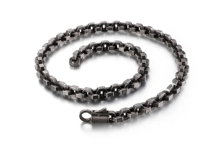 Man's Chain Link Fashion, Stainless Steel Necklace