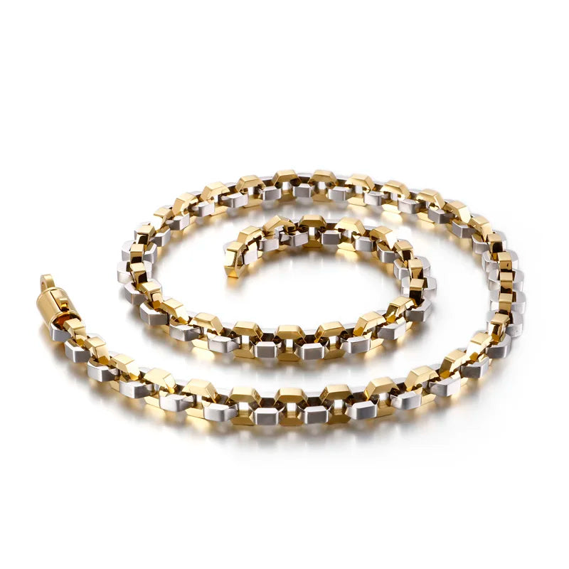 Man's Chain Link Fashion, Stainless Steel Necklace