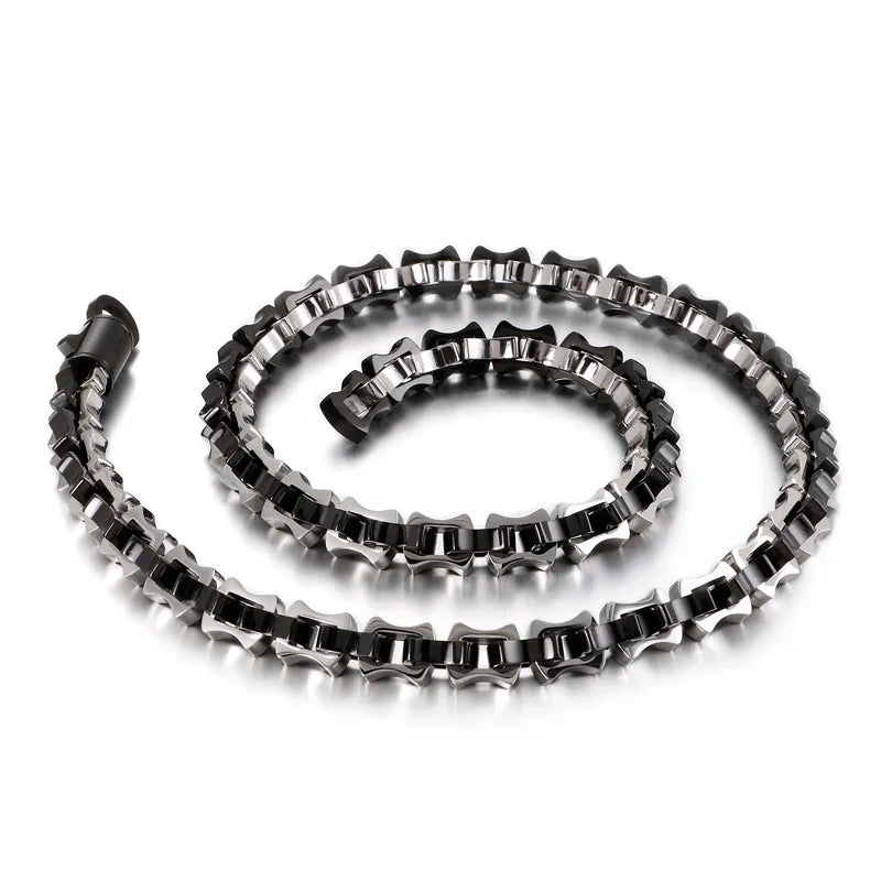 Man's Chain Link Fashion, Stainless Steel Necklace