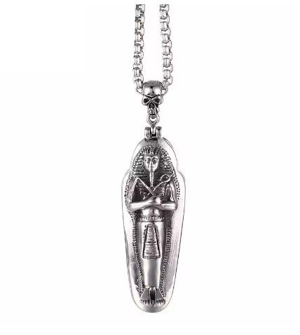 Men's Ancient Egyptian Mummy Chain Pharaoh Necklace