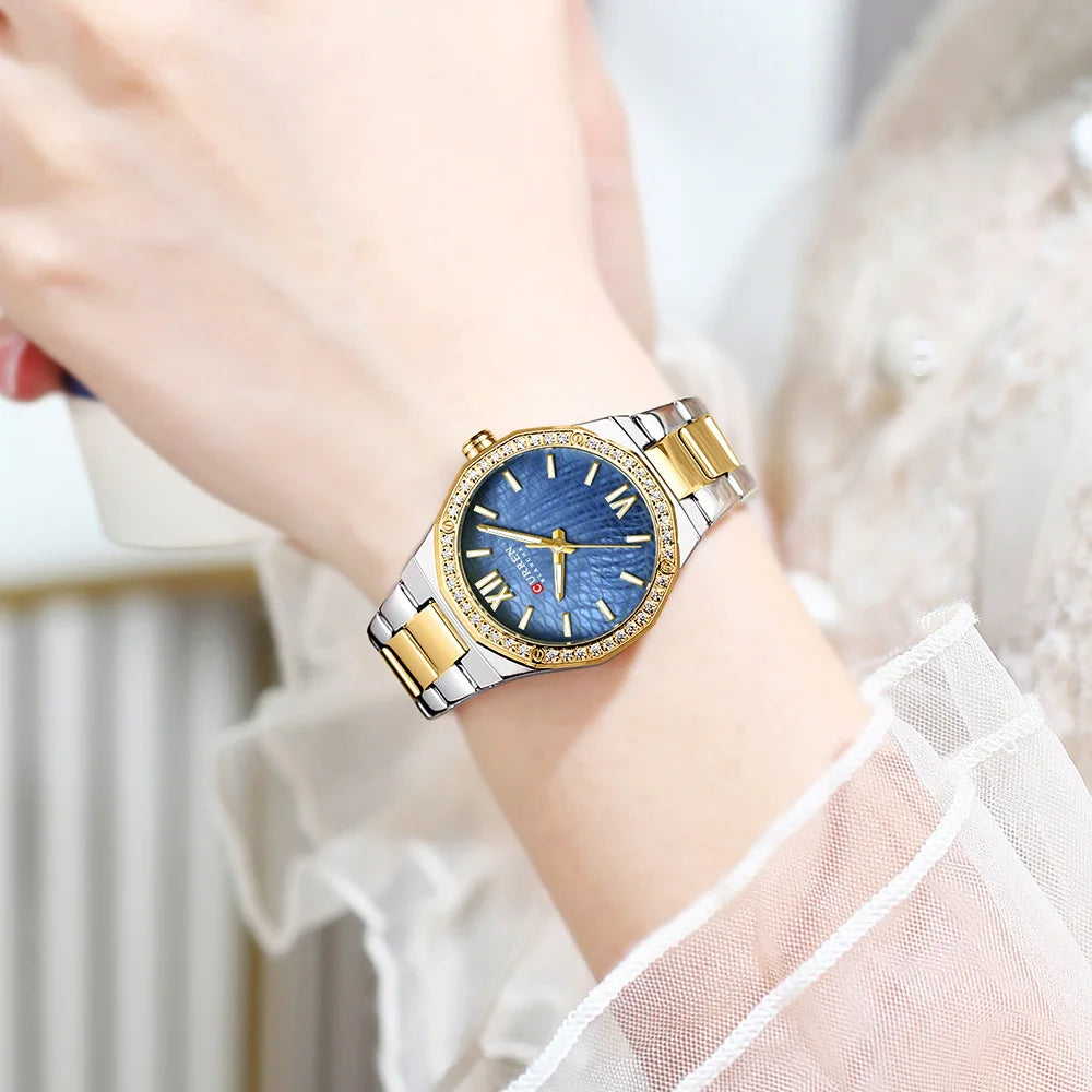 Womens Casual Luminous Quartz Wrist Watch
