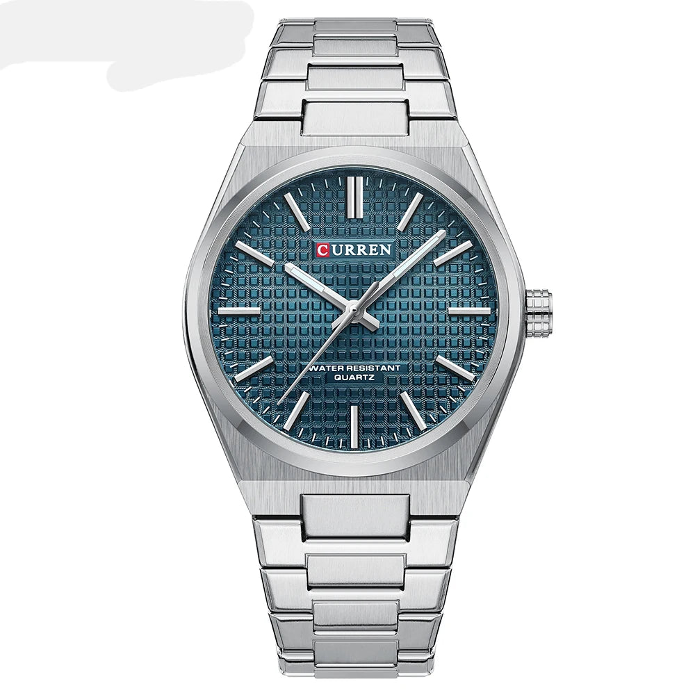 Men's  Stainless Steel  Business Quartz  Wristwatch