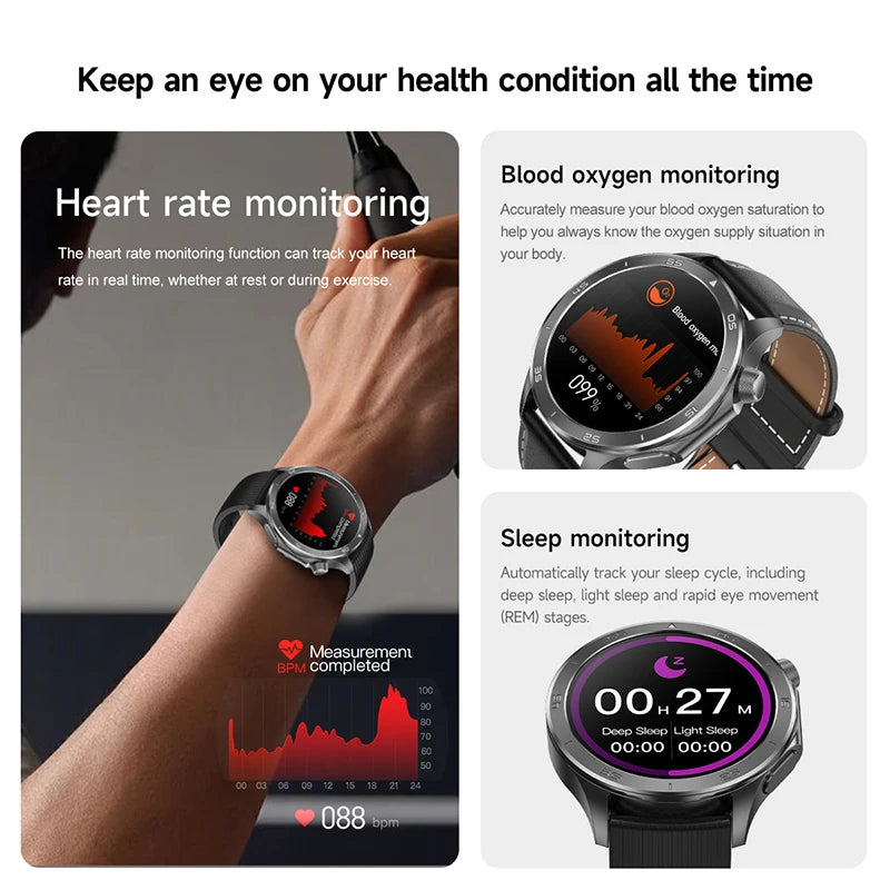 Mobile Watch Price Smart Watch Compass, Heart Rate Bluetooth