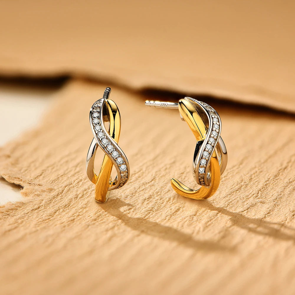 Moissanite 925 Sterling Silver Earrings for Women