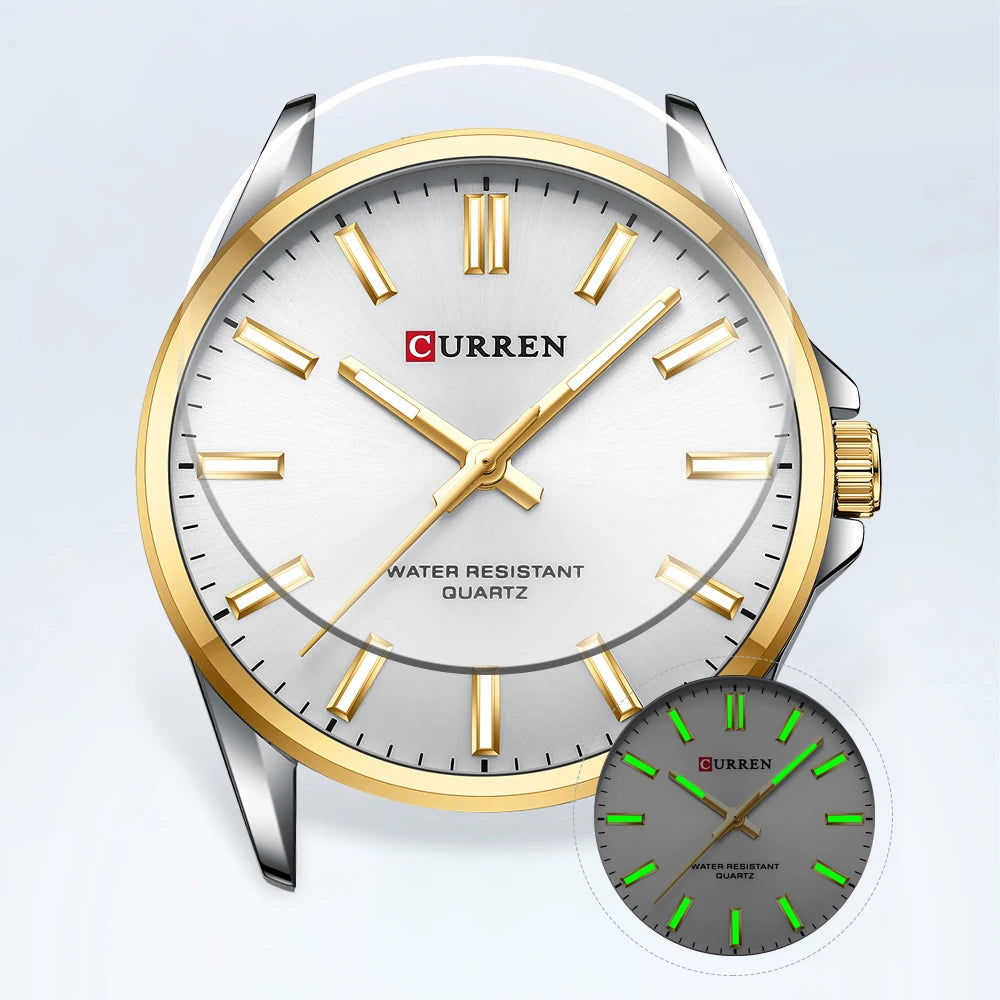 Mens Business Quartz Luminous Watch