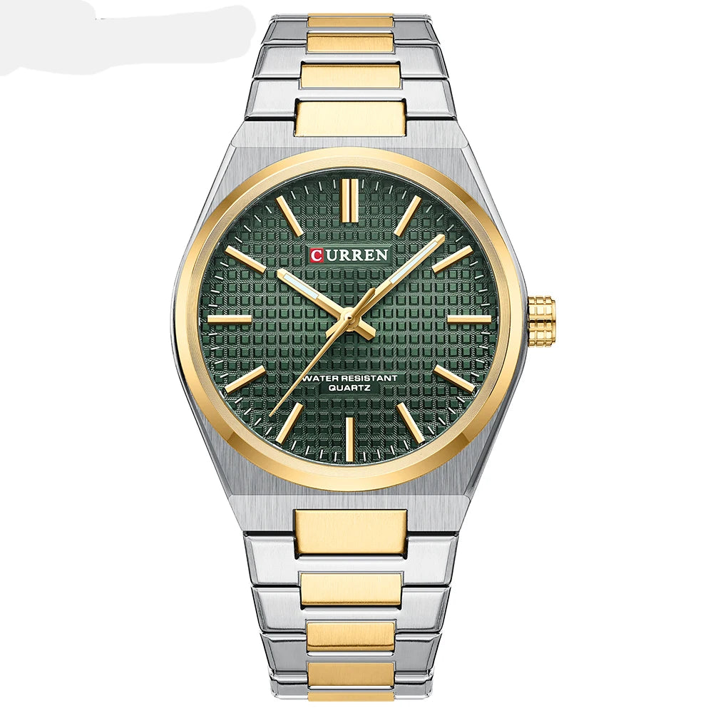 Men's  Stainless Steel  Business Quartz  Wristwatch