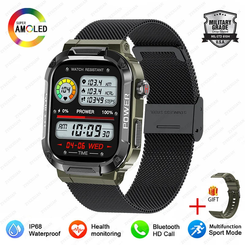 Mobile Watch Price Military Smart Watch Fitness Monitor