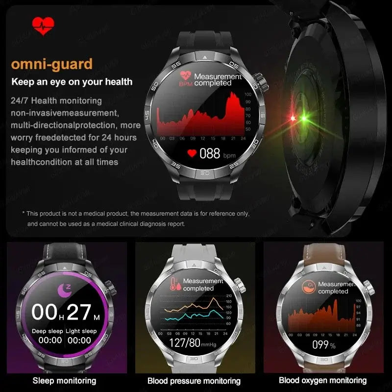 GPS Smart Watch For Men 1.85 inch HD Screen Bluetooth Call Heart rate. fashion smart Watch,Fit Bit Mens Watch