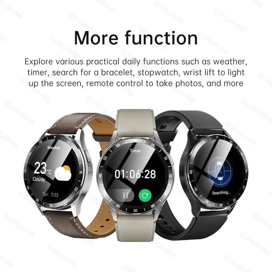 Mens 2 in 1 Wireless Bluetooth Blood Pressure Heart Rate Smart Watch. fashion smart Watch,Fit Bit Mens Watch,Mens Smart Watch