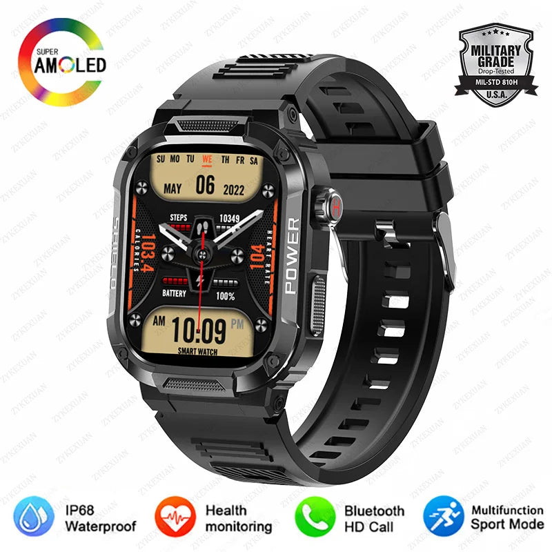 Mobile Watch Price Military Smart Watch Fitness Monitor