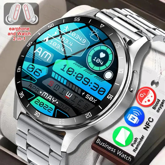 TWS Bluetooth Headset 1.39HD Display Heart Rate Monitor Smart Watch.Fit Bit Mens Watch,fashion smart Watch,Mens Smart Watch