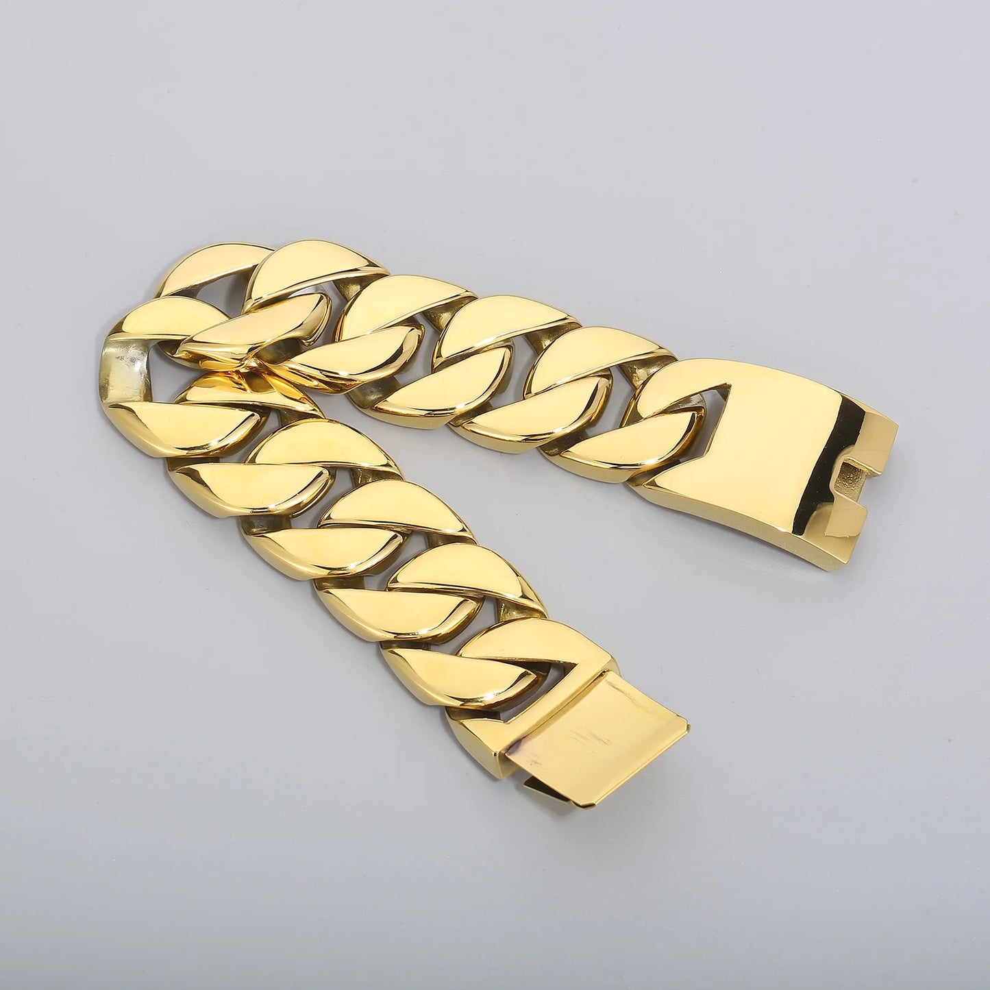 Women's Brushed Heavy Cuban Chain Stainless Steel Anklet