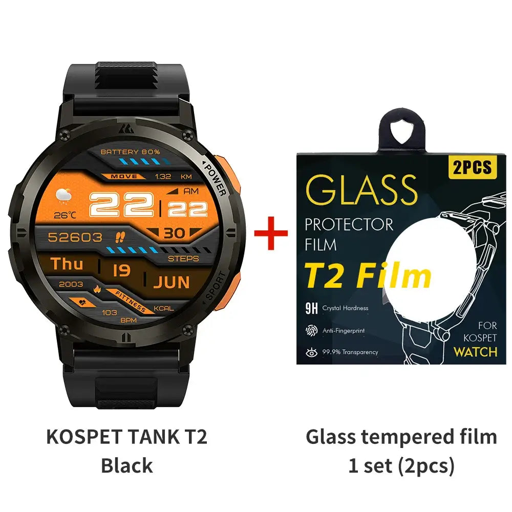 TANK T2 Military Ultra Smart Watch, Men & Women Smart Watch Fitness. fashion smart Watch,Mens Smart Watch