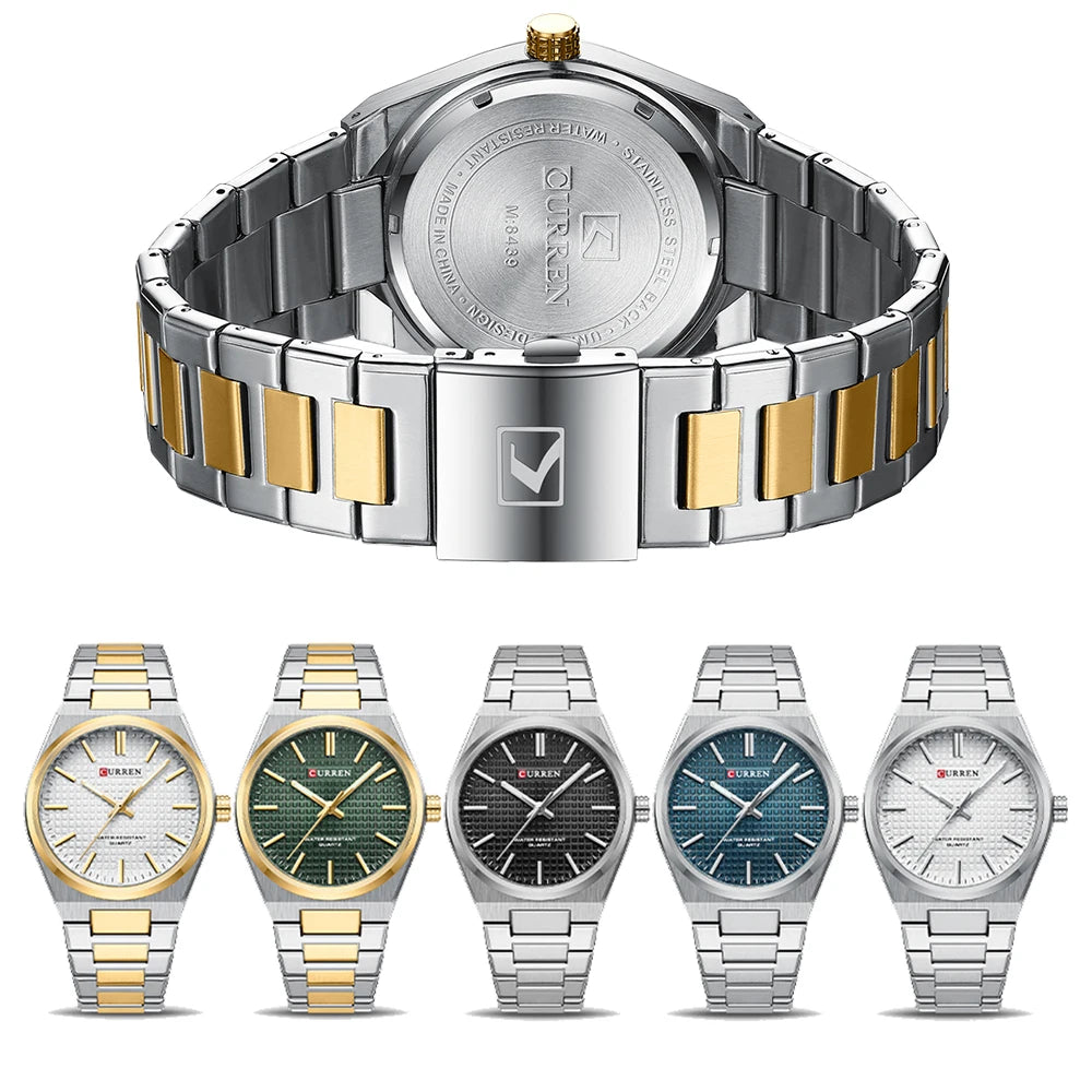 Men's  Stainless Steel  Business Quartz  Wristwatch