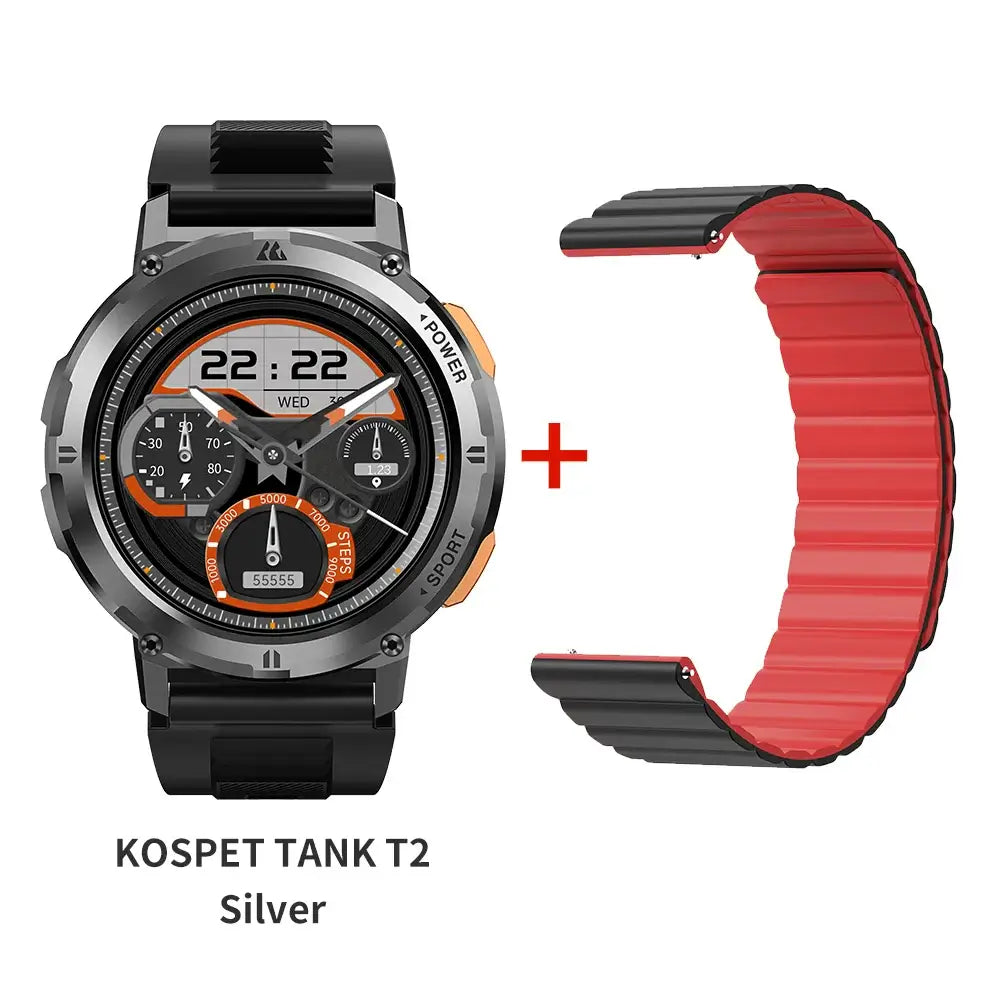 TANK T2 Military Ultra Smart Watch, Men & Women Smart Watch Fitness. fashion smart Watch,Mens Smart Watch