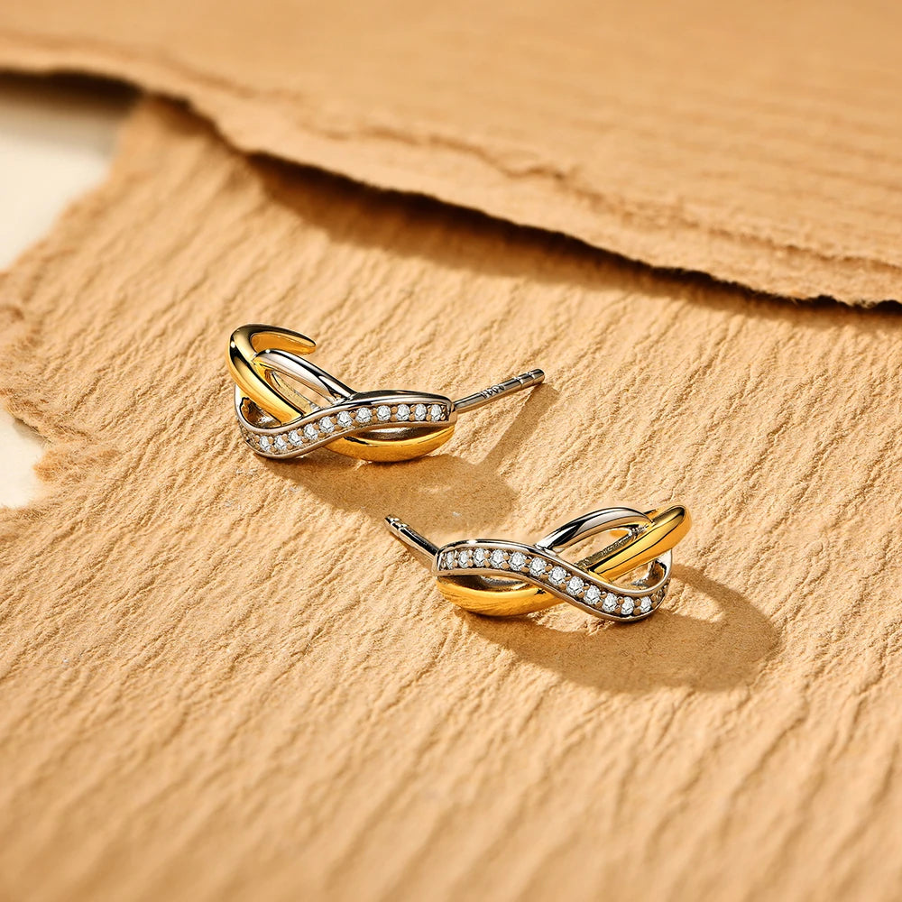 Moissanite 925 Sterling Silver Earrings for Women