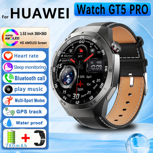 Mobile Watch Price GT5 Pro Smart Watch Heart rate Bluetooth