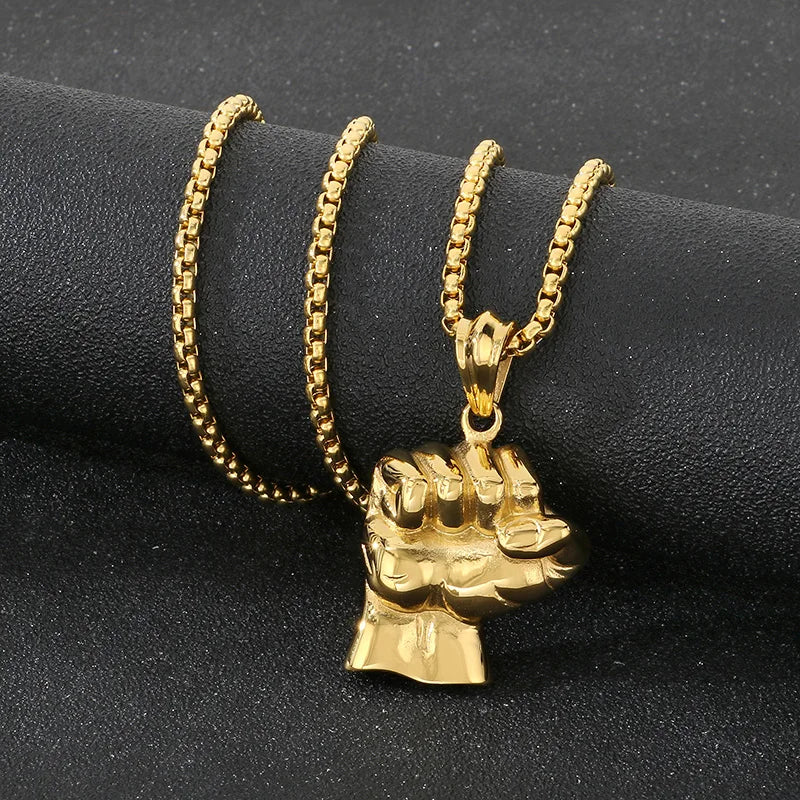Trendy High Polished Stainless Steel Cross Chain For Men
