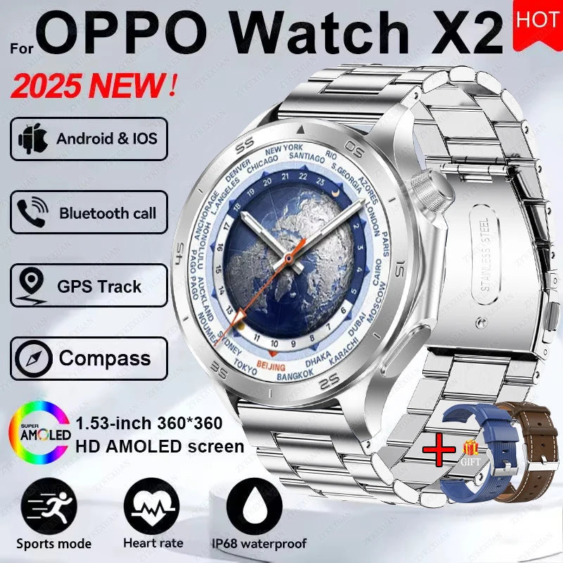 Mobile Watch Price Smart Watch Compass, Heart Rate Bluetooth