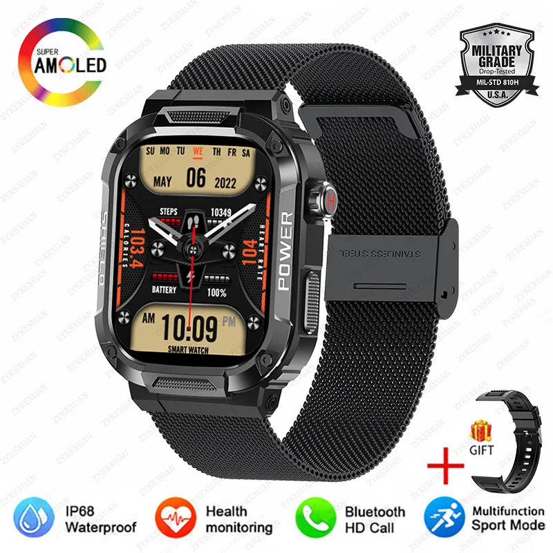 Mobile Watch Price Military Smart Watch Fitness Monitor