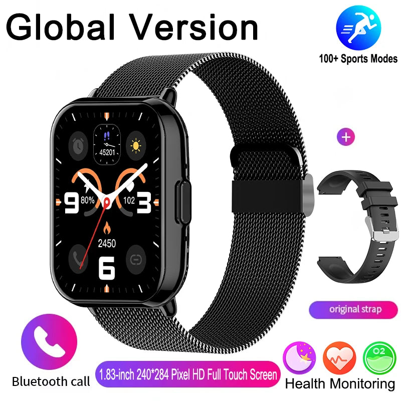 Mobile Watch Price HD Display Heart, Bluetooth Smart Watch