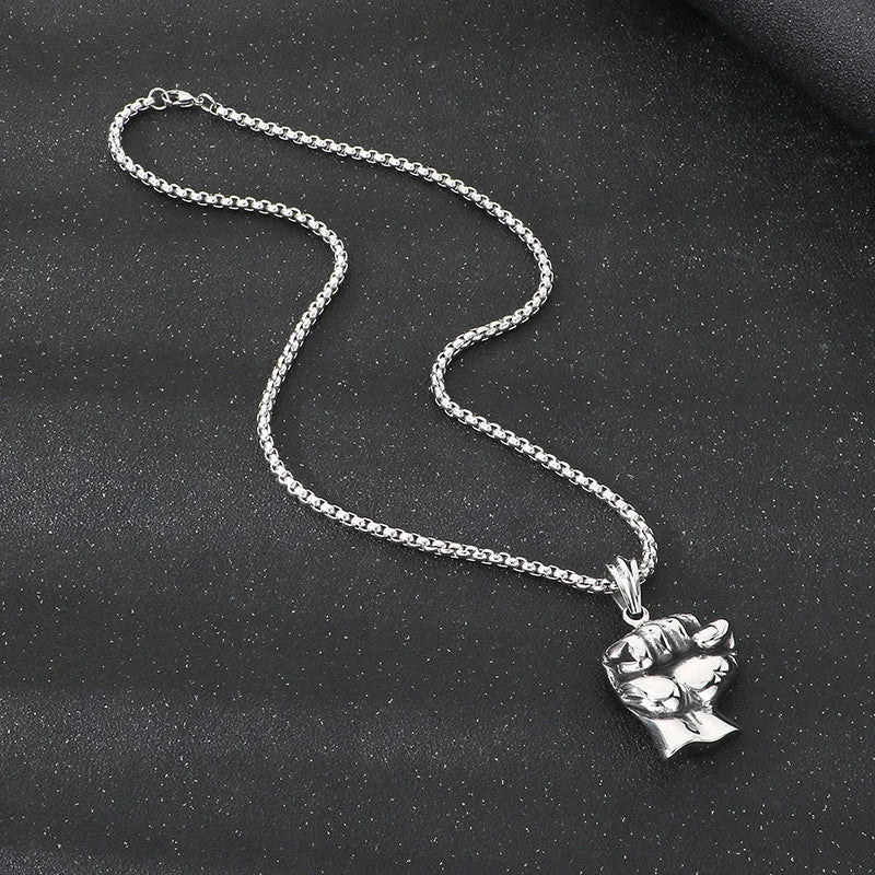 Trendy High Polished Stainless Steel Cross Chain For Men