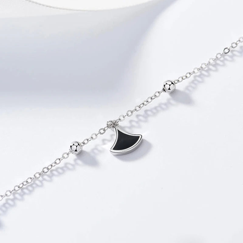 Women's 925 Sterling Silver Zircon Anklets Foot Chain