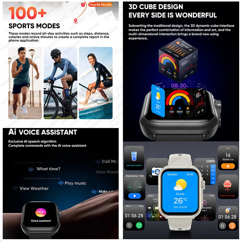 Mobile Watch Price Smart Watch HD AMOLED Bluetooth Call