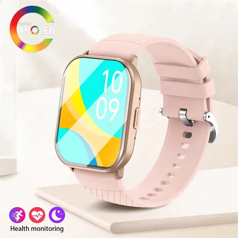 Smart Watch Women Voice Assistant Bluetooth Health Monitor Women. fashion smart Watch,Ladies Mens Smart Watch,woman smart watch