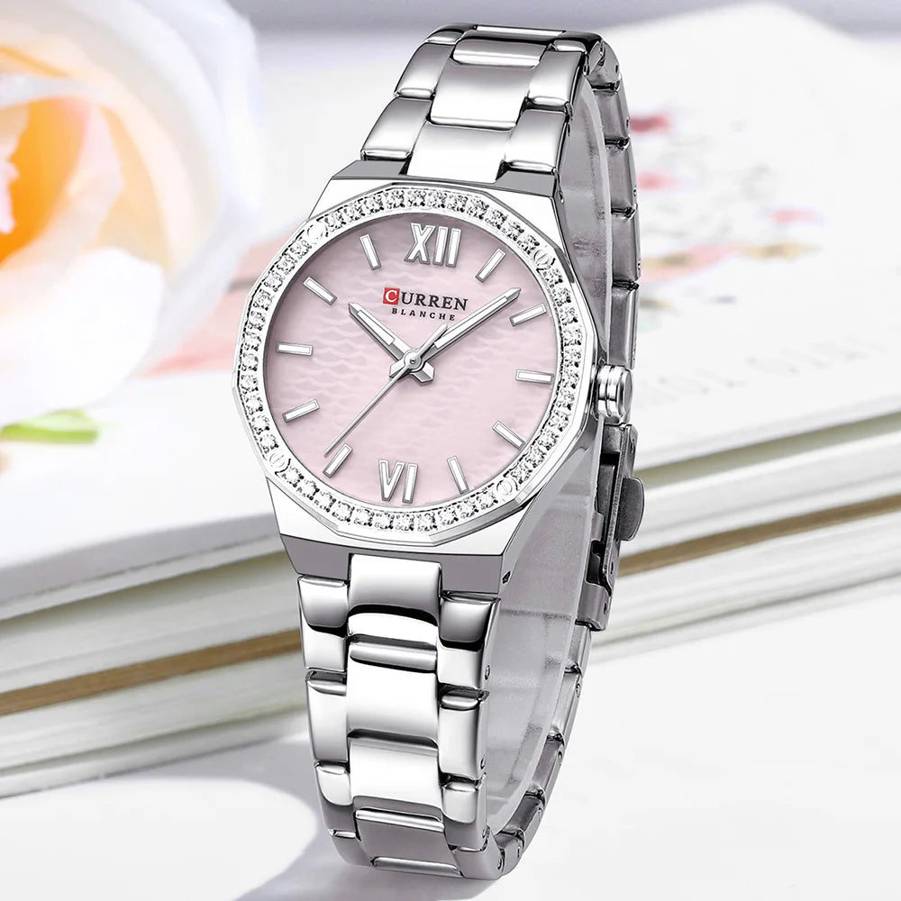 Womens Casual Luminous Quartz Wrist Watch