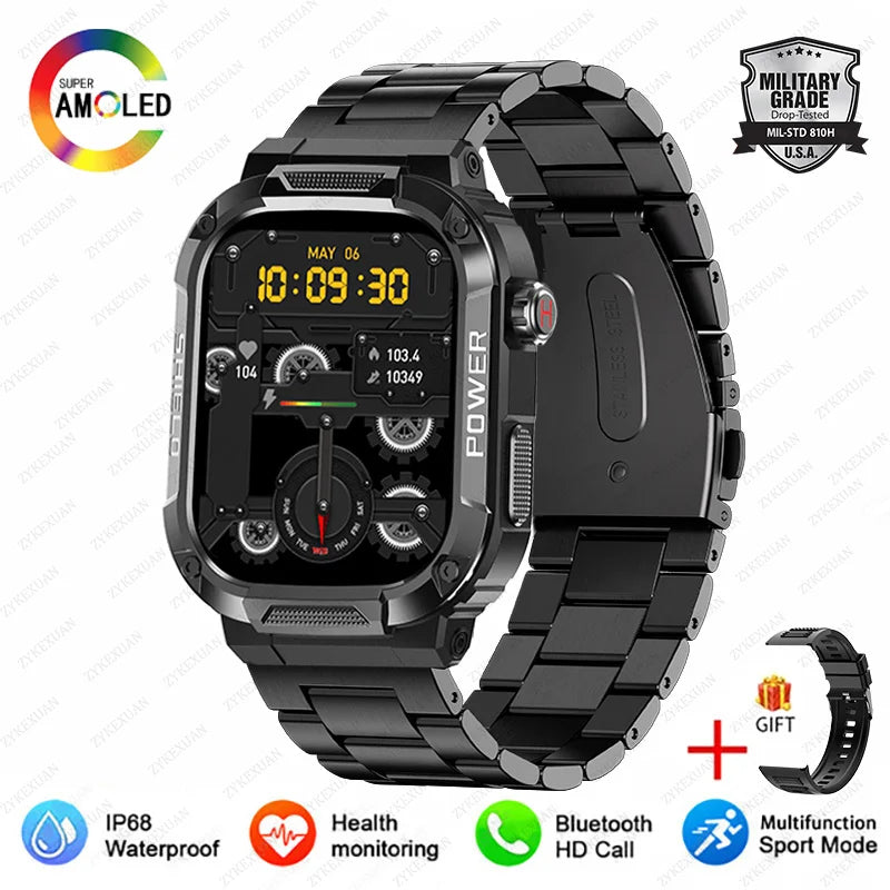 Mobile Watch Price Military Smart Watch Fitness Monitor