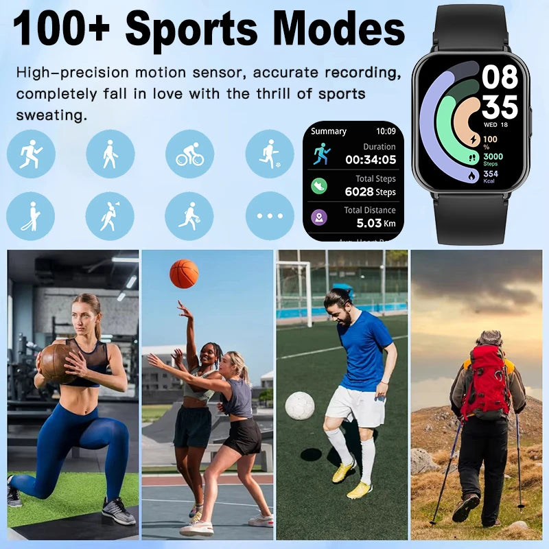 Mobile Watch Price HD Display Heart, Bluetooth Smart Watch